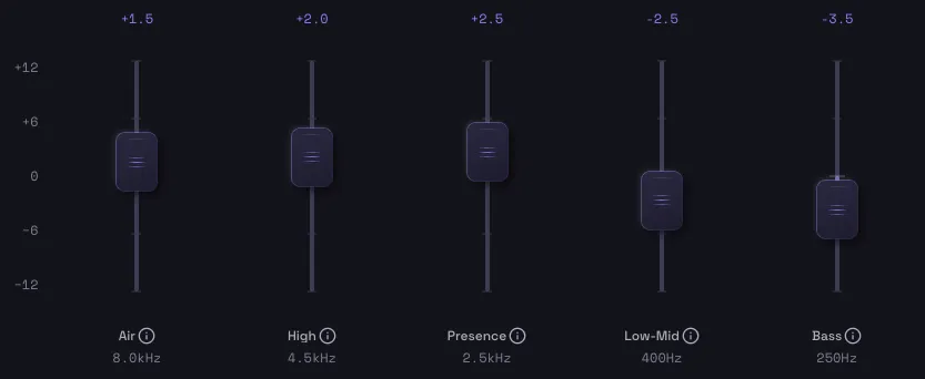 AudioBuff app screenshot