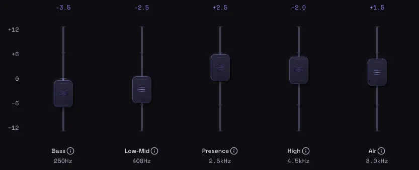 AudioBuff 应用界面截图